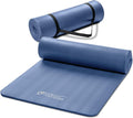 Circuit Fitness by Marcy Non-Slip Multi-Purpose Exercise Yoga Mats with Carrying Strap Multi-Thickness, Multi-Color Options