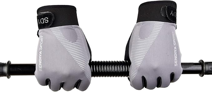 YHT Workout Gloves, Full Palm Protection & Extra Grip, Gym Fishing Fencing Gloves for Weight Lifting, Training, Fitness, Exercise (Men & Women)