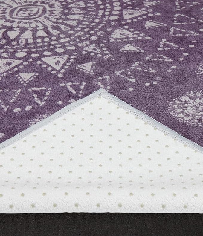 Yogitoes Yoga Hand Towel - Quick Drying Microfiber, Lightweight, Easy for Travel, Use in Hot Yoga, Vinyasa and Power, 16 Inch (40cm)
