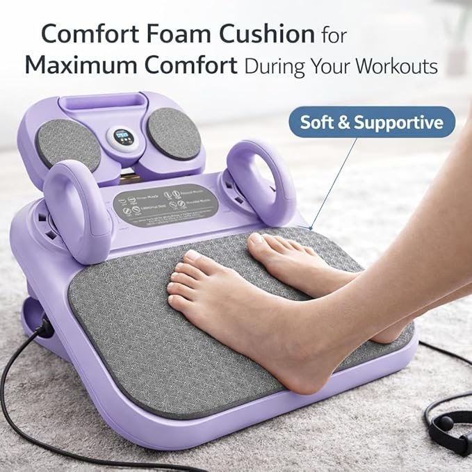 Pilates Exercise Board for Women – Adjustable Resistance Home Workout Board with Resistance Bands, Full Body Toning, Core Strength & Flexibility Training for Indoor Fitness