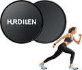 Core Sliders, Exercise Gliding Discs Dual Sided Use on Carpet and Hardwood Floors, Lightweight and Perfect Fitness Apparatus for Training Abdominal Core Strength