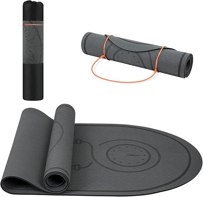 Jump Rope Mat 71"/63"x24" Larger Non-Slip Indoor Outdoor Exercise Fitness Mat, High-Density Workout Shock Absorption for Home Gym Flooring Concrete Jumping Rope