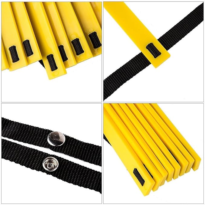 Agility Ladder, Speed Ladders for Soccer Football Speed Agility Training, MultiChoice 12 Rung by SHG