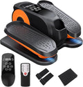 Under Desk Elliptical Machine,Foot Exerciser for Seniors Fully Assembled, Quiet & Portable Electric Seated Pedal Exerciser with Remote Control & 12 Adjustable Speeds