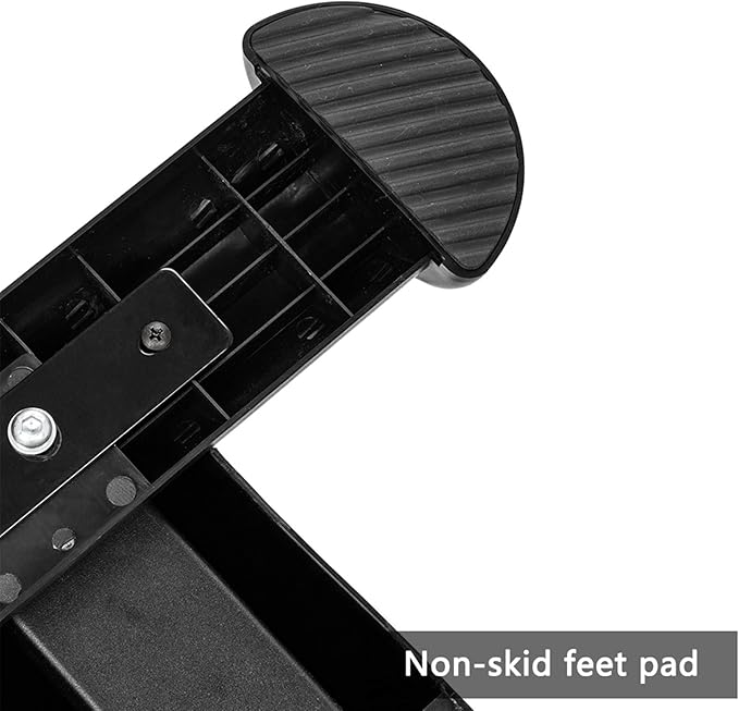 Under Desk Bike Pedal Exerciser, Exercise Bike for Leg/Arm Trainer Pedal Exerciser Foot Peddler Portable Therapy Bicycle Leg Peddler Portable Mini Cycle Bike