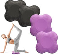 2 Packs Yoga Knee & Elbow Cushions - Extra Thick Foam for Knees, Elbows, Wrists, Hands & Head - Pilates & Kneeling Pads - Support Foam Pads for Women & Men