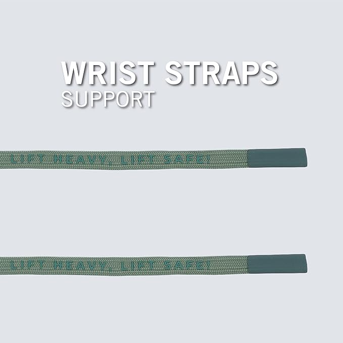 PICSIL Adjustable Wrist Support, Premium Fabric Weightlifting and Yoga Sweat Bands for Gym, for Women and Men, 1 Pair