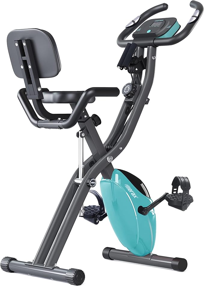 Merax Indoor Cycling Exercise Bike Cycle Trainer Adjustable Stationary Bike