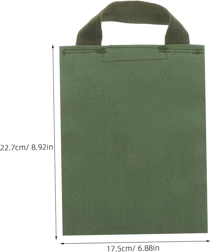 2Kg Canvas Weighted Sandbag with Handle Empty Fitness Bag for Yoga Weight Training Versatile Durable Design for Workouts and Exercise