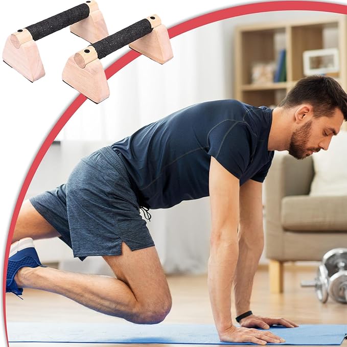 Push up Stand - Push up Handles for Floor Stands,2X Portable Equipment Set with Ergonomic Grips for Fitness Training Home Gym Workout