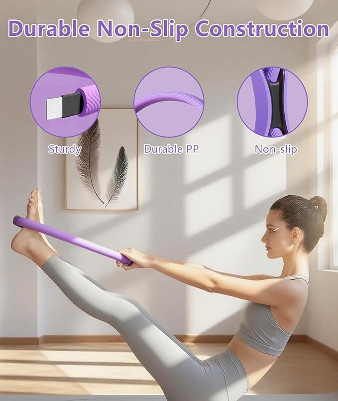 Pilates Ring Set with Adjustable Resistance