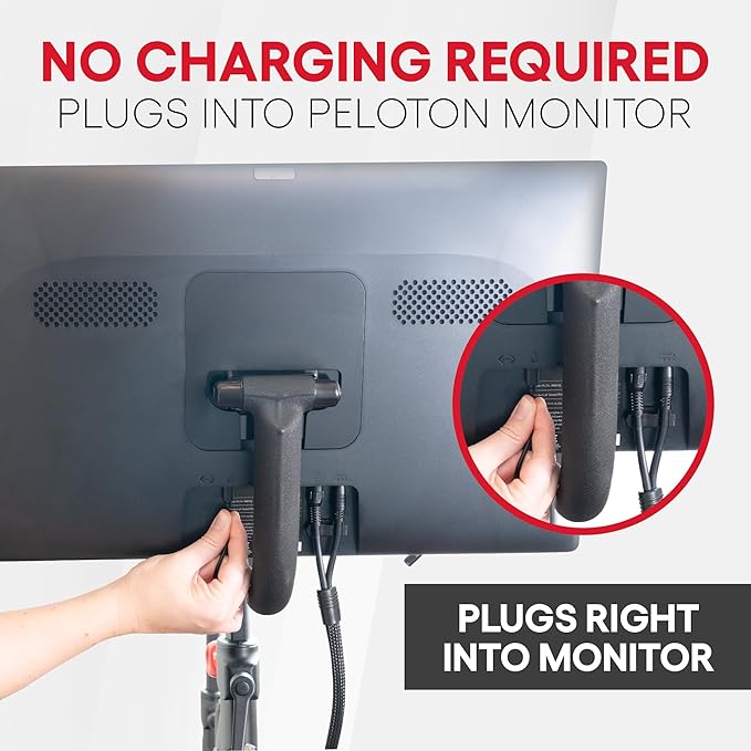 TrubliFit Fan for Peloton Bike & Peloton Treadmill - Accessories for Peloton - Fits Original Bike, Bike+ or Tread - No Batteries or Charging Required