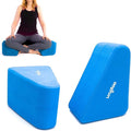 Ungloo Supportive Yoga Block Wedges for Seated Meditation – Elevates Knees, Reduces Hip Pressure, and Improves Cross-Legged Posture