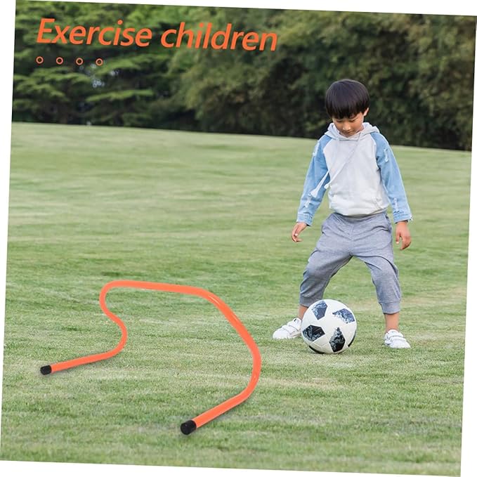 3pcs Wear-Resistant Plastic Speed Hurdles for Soccer Agility Training Equipment 15cm Lightweight Track Hurdles for Youth Sports Conditioning
