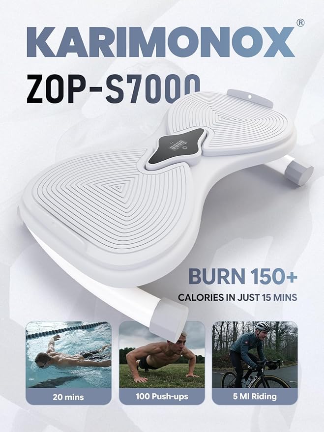 Waist Twister Machine with Rechargeable Battery, LED Counter, Ab Twister Board for Belly Fat Loss and Core Workout, 300 lbs Capacity, Silent Spin, Anti Slip, Home Gym Equipment for Women/Men