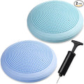 Libima 2 Pcs Wobble Cushion Wiggle Seat Flexible Sensory Seating Balance Disc Board for Men Women Physical Exercise Improving Posture Home Office