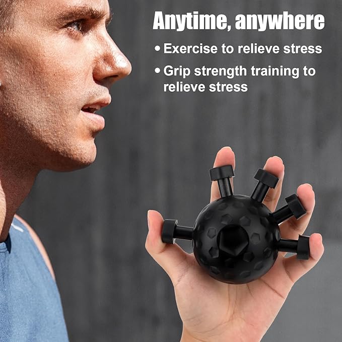 Finger Grip Strengthener, Finger Exerciser Grip Strength Trainer Hand Gripper Strengthening Devices Small Squeeze Training Tools for Musician Rock Climber Fitness Enthusiast