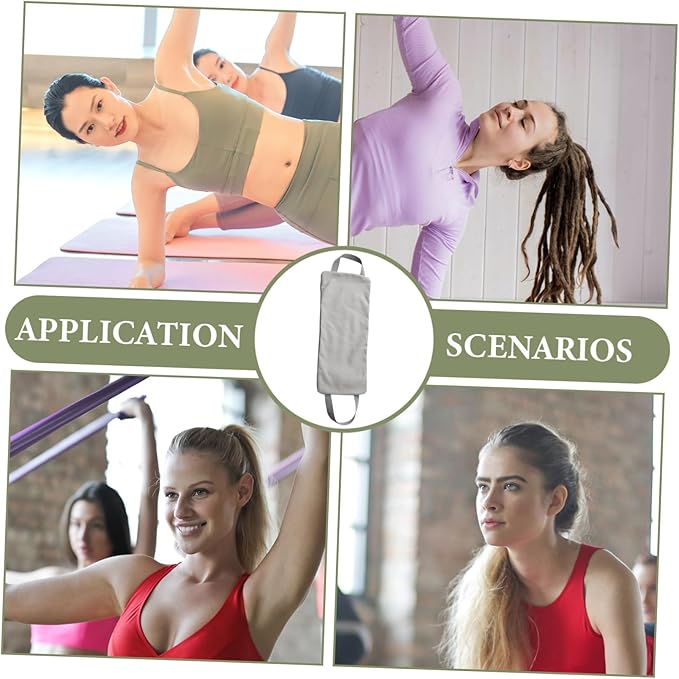ERINGOGO Canvas Arm Slimming Sandbag Weight Training Bag for Yoga and Fitness Adjustable Weight for Home Workouts and Outdoor Exercises