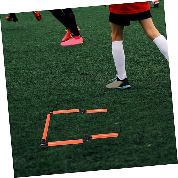 Happyyami Agility Hurdles for Soccer Training Speed and Jump Training Equipment for Athletes Versatile Fitness for Youth and Adults for Basketball and Track Workouts
