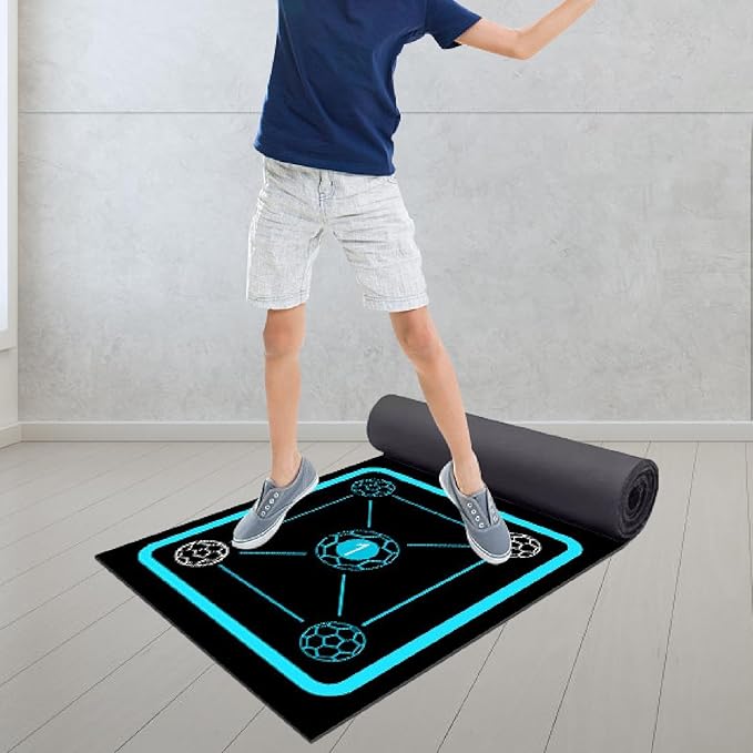 Agility Ladder Mat Speed Ladder Multipurpose Agility Training Equipment Footwork Practice for Soccer Fitness Workout Outdoor
