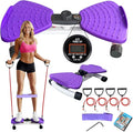 Waist Twister Machine Exercise, Ultra-Quiet Adjustable Ab Twist Board for Exercise with Smart LED Display, 350LBS Capacity, Waist Twisting Fitness Tool, Home Gym Equipment Workout for Women Men