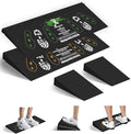 Squat Wedge Height-Adjustable Slant Board: 2Pcs Wide Wedges for Weightlifting Leg Glute Workout Improve Strength and Mobility for Gym Home