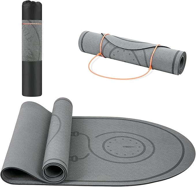 Jump Rope Mat 71"/63"x24" Larger Non-Slip Indoor Outdoor Exercise Fitness Mat, High-Density Workout Shock Absorption for Home Gym Flooring Concrete Jumping Rope
