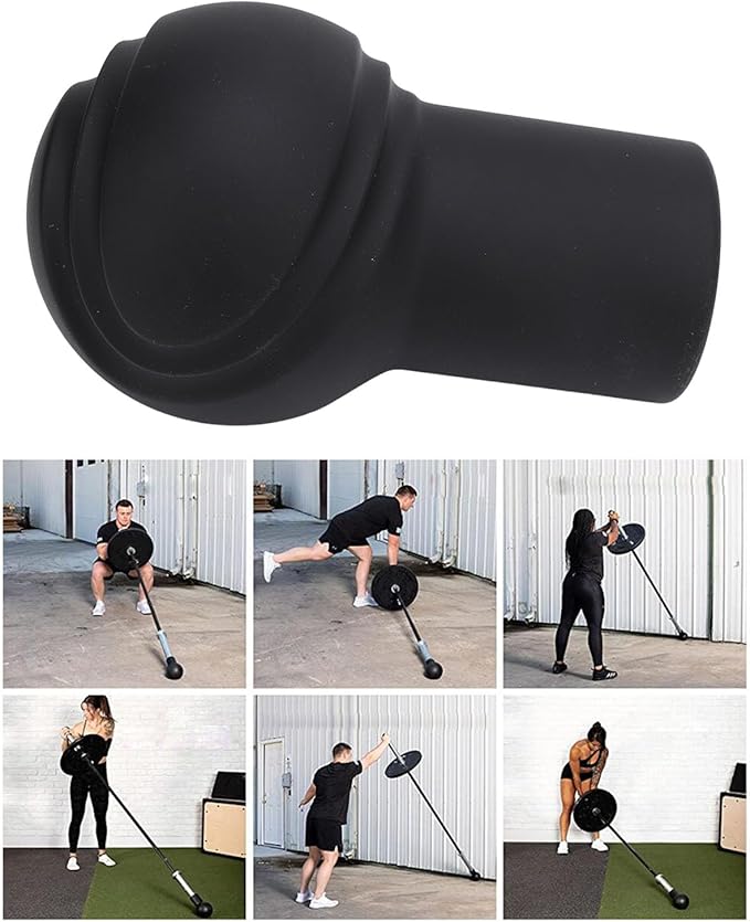 Landmine Attachment Silicone, Portable High Density Anti Slip Fitness Equipment - Heavy Duty Stability, Easy Installation, Versatile Strength Training Tool