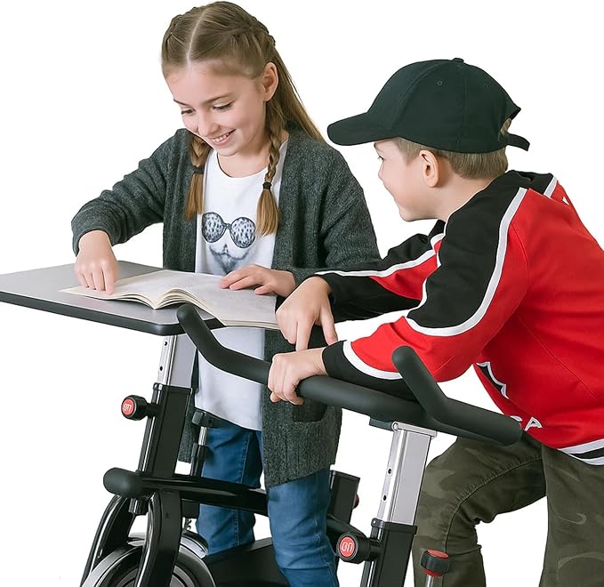 Kids Indoor Exercise Bike | Kid Spin Bike | Perfect for Home or Classroom | Quiet Drivetrain to Minimize Distraction
