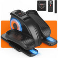 Under Desk Elliptical Machine for Senior Mini Elliptical Leg Exerciser with Remote Quiet Portable Electric Seated Foot Pedal Exerciser for Home Office