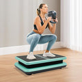 Vibration Plate Exercise Machine, Fitness Platform Exercise Machine, Timed Vibrating Weight Loss Board, 330.69 Lbs Load-Bearing Capacity Stand Shake Board for Homes and Gyms