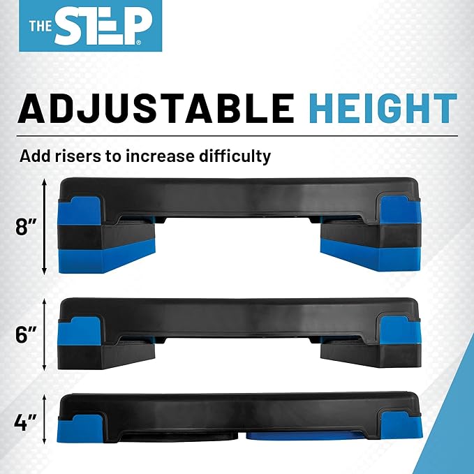 The Step Aerobic Platforms for Home Workout Steppers for Exercise