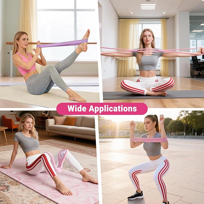 Home Pilates Essential Kit for Women, Pilates Equipment Set with Pelvic Floor Trainer, Resistance Bands for Beginners Home Workouts
