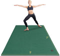 GXMMAT Large Yoga Mat 6'x4'/6'x6'/7'x5'(7mm/9mm), Extra Thick Workout Mats for Home Gym Flooring,Ultra Comfortable Non-Slip Quick Resilient Barefoot Wide Exercise Mat for Pilates,Stretching,Meditation