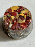 Mookaite Orgone Generator Energy Accumulator 528Hz/7.83Hz/Advance Harmonics Many Beautiful Ingredients and Colors!! (Mookaite)