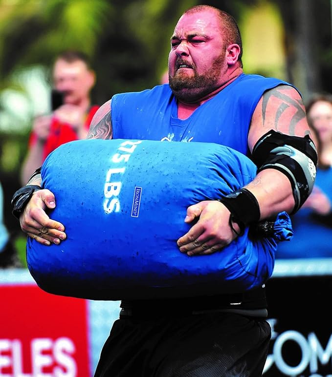 IronMind Tough-As-Nails™ Sandbag Set: 9X World’s Strongest Man, Grip, Functional Training, Stone Lifting, MMA, Special Forces, Strongman, Kettlebells, Crossfit