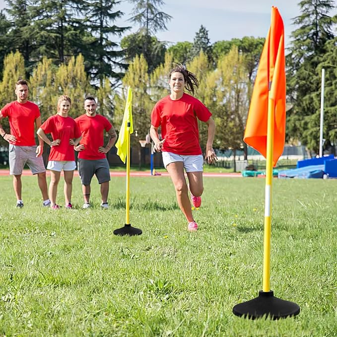 Agility Pole Rubber Base for Soccer and Basketball Training - 1Kg Heavy Duty Stability Base for Enhanced Agility Training Equipment