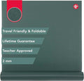 Manduka PRO Travel Yoga Mat - 2mm | Foldable & Travel Friendly | Lifetime Durability | Teacher Approved | Hygienic Construction