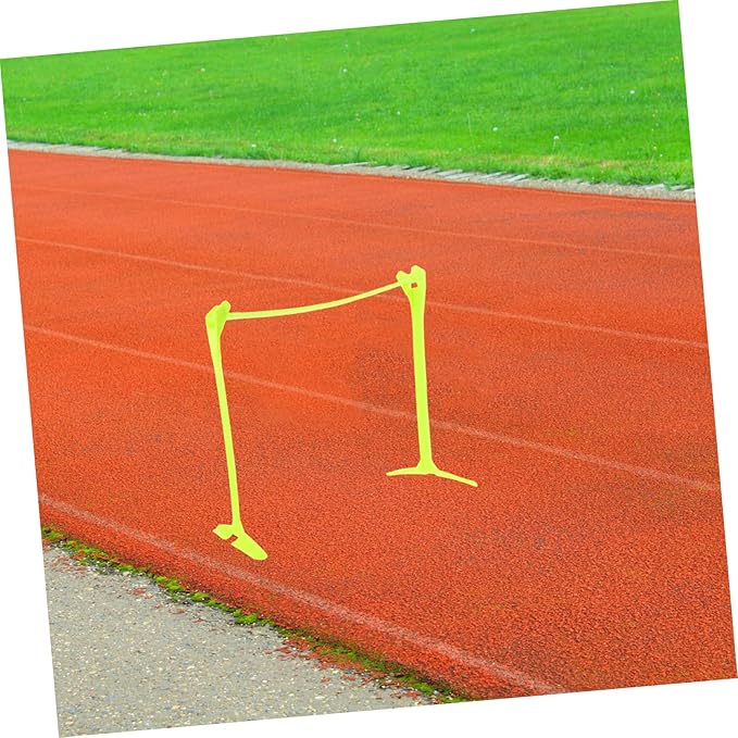 GANAZONO Adjustable Height Speed Hurdle Durable Foldable Soccer Training Equipment for Agility Drills Enhances Performance and Coordination for Athletes and Fitness Training