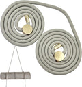 DAOSUN Yoga Mat Strap - 8MM Adjustable Paracord Carrier for Carrying Yoga Mats, Camping Pads & Blankets (Strap Only)