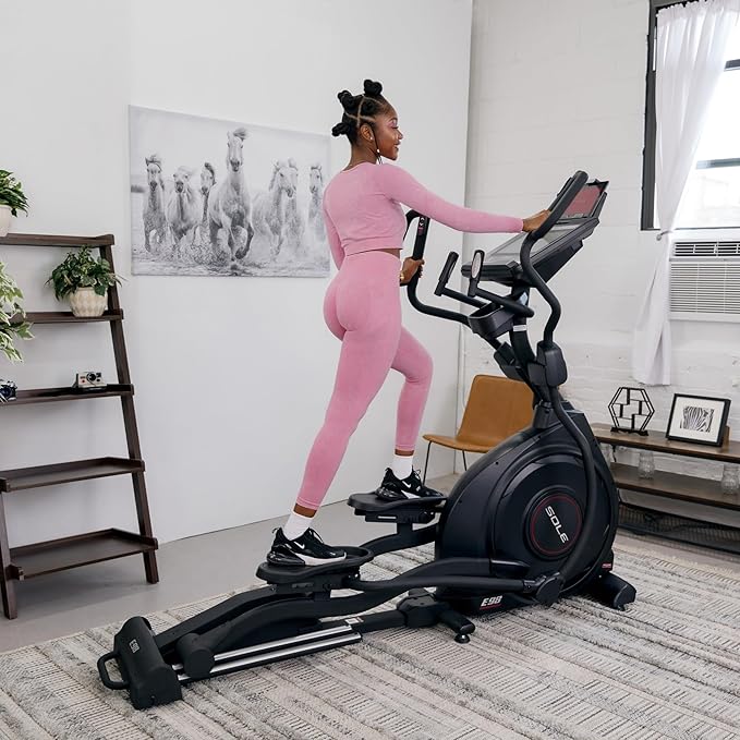 SOLE Fitness Elliptical Exercise Machines, Models E25, E35, E95, E95S, E98, Elliptical Machines for Home Use, Home Exercise Equipment for Cardio Training, Work from Home Fitness Stepper Machine