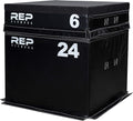 REP Fitness Stackable Soft Foam Plyo Box Set, Adjustable Plyometric Jump Box for Home Gym Workouts, Plyometric Jumping Platform for Exercise, Step Training, HIIT & CrossFit