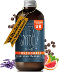 The Ilex Wood - Invigorate - Vegan Natural Energising Spa Massage Oil, Handmade - 3.38 fl oz (100ml)