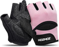 Ventilated Weight Lifting Gloves, Thick Padded Workout Gym Gloves with Full Palm Protection & Grip & Shock Absorption for Women & Men's Fitness Exercise Training