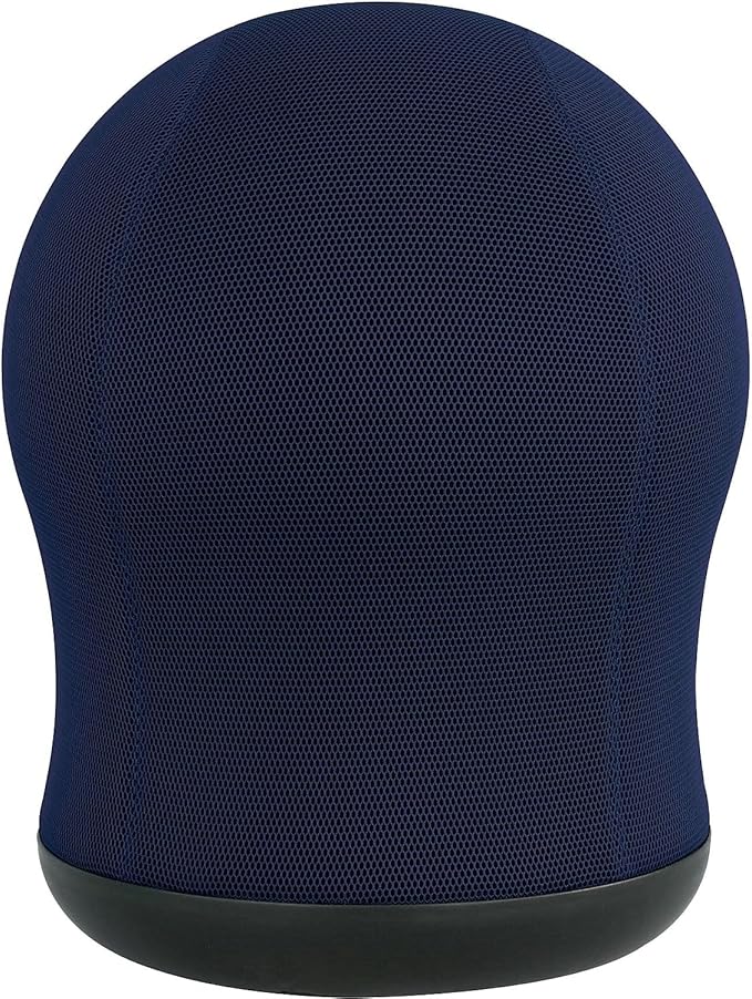Safco Products Zenergy Swivel Ball Chair 4760BU, Blue, Active Seating Experience, CPSI Certified, Blue Mesh, 23"H, 360-Degree Turn