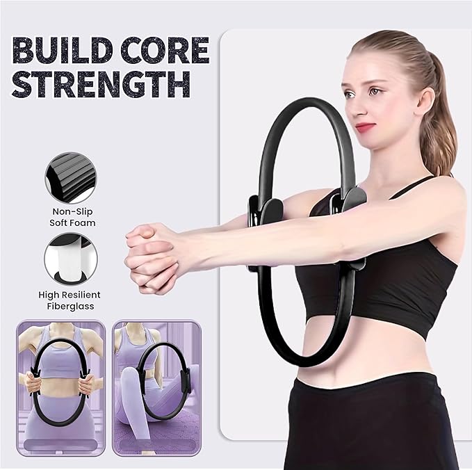 Pilates Kit with Weights, Pilates Kit with Ankle Wrist Weights, Pilates Set, at Home Pilates Kit, Pilates Sets for Women, Pilates Essential kit, Pilates Accessories, Pilates Workout Sets