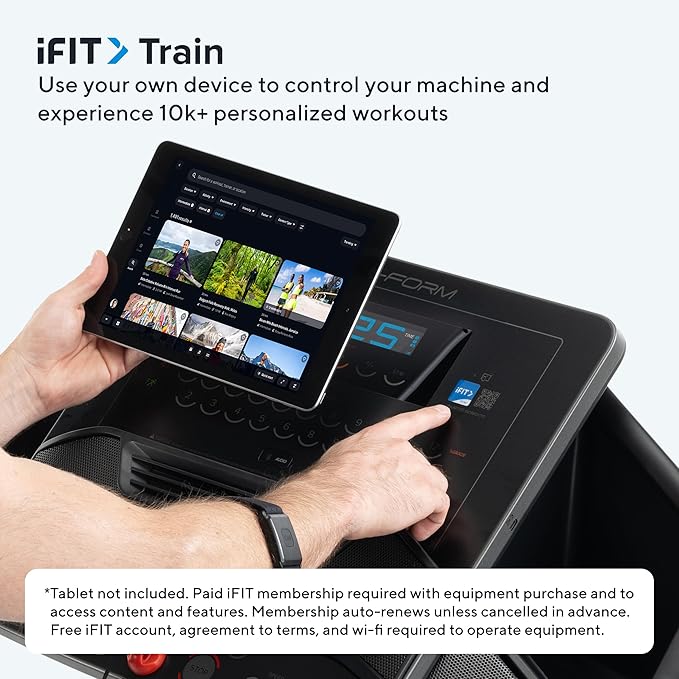 Proform Carbon Treadmills: Treadmills for Walking and Running with Built-in Fan and SpaceSaver Design