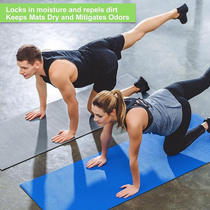 24 Pack 3 mm Thick Yoga Mat Bulk, Non Slip Exercise Workout Fitness Pad for Women Men, Gym Home Yoga Pilates, Easy to Clean, Sturdy PVC