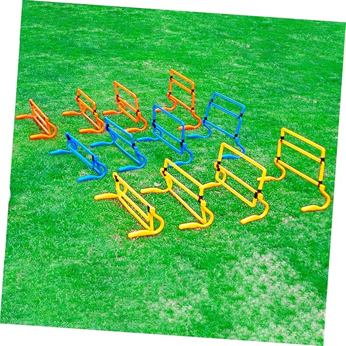 SUPVOX Removable Agility Hurdles for Soccer Training Fitness Equipment for Workouts Durable Football Barriers for Speed and Footwork Development Orange