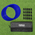 FORZA Agility Rings [12 Pack] | Speed & Agility Training Equipment for Athletes - Available in 10 Colors